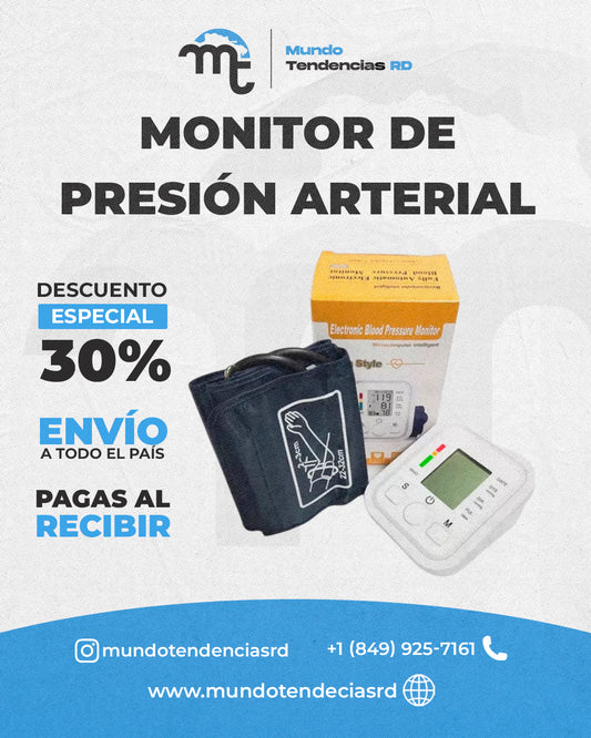 Tensiómetro VitaPress™ | Monitor de presión arterial  | ¡Controla tu Presión en Solo 30 Segundos! 🩺 Perfecto para el Hogar y Viajes