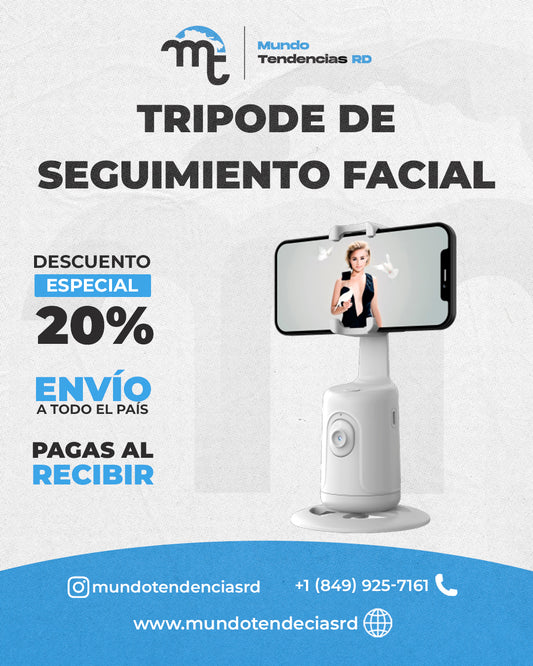 Tripode de Seguimiento Facial Focus360™ | ¡Graba como un profesional! Trípode con seguimiento facial inteligente