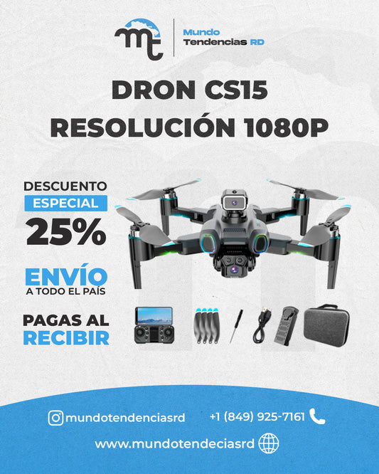 Dron CZ-15™ 4K Con Sensor de Evasión Inteligente Anti-Choque | 200 Metros & Luces Multicolores (CALIDAD PREMIUM SUPERIOR)