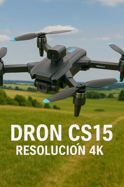 Dron CZ-15™ 4K Con Sensor de Evasión Inteligente Anti-Choque | 200 Metros & Luces Multicolores (CALIDAD PREMIUM SUPERIOR)