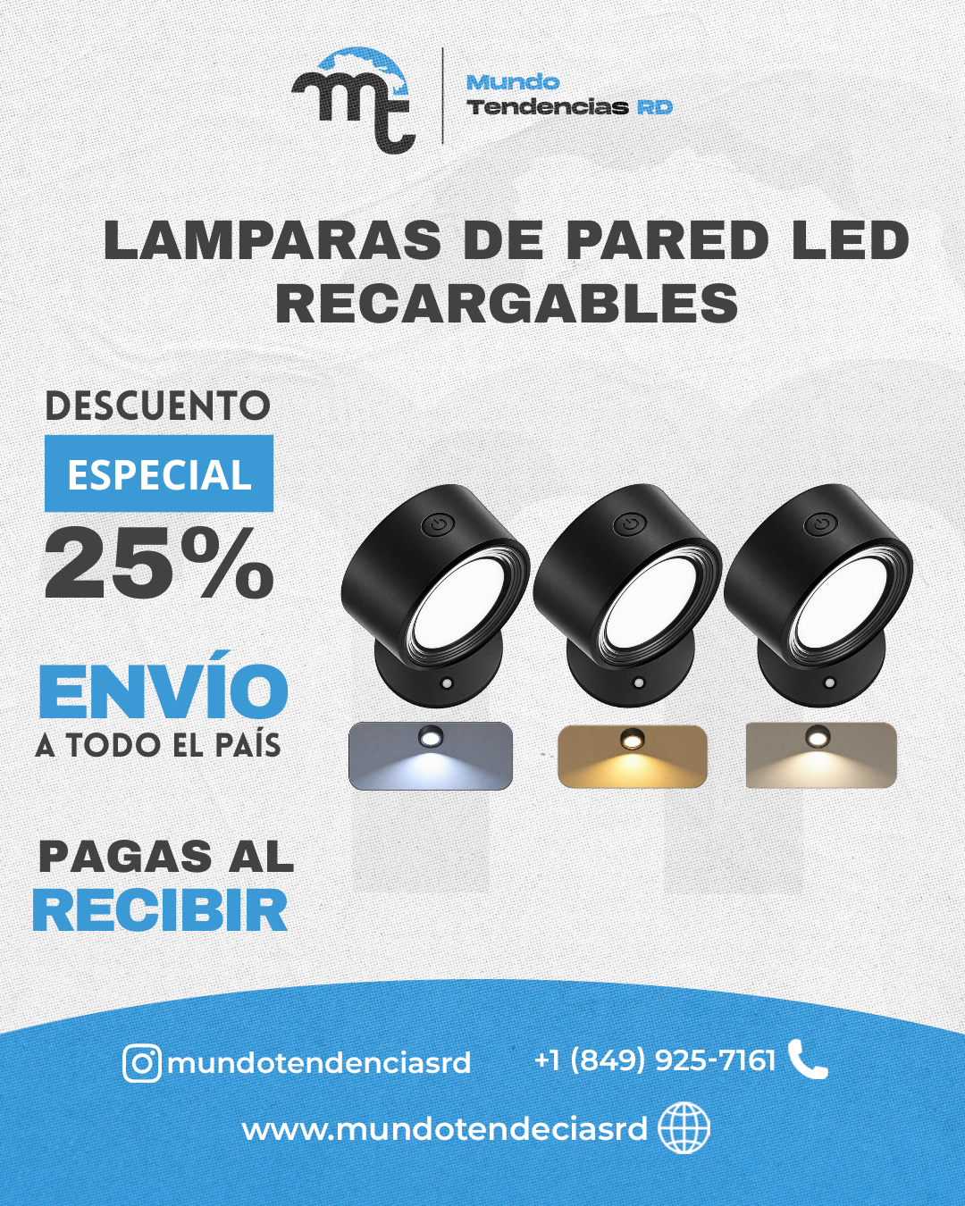 LumiHome™ | 3 Lámparas LED Magnéticas para Transformar Cualquier Espacio